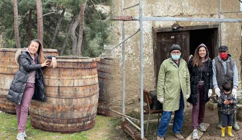 Ünlü oyuncu Burcu Kara doğduğu evi tadilata soktu